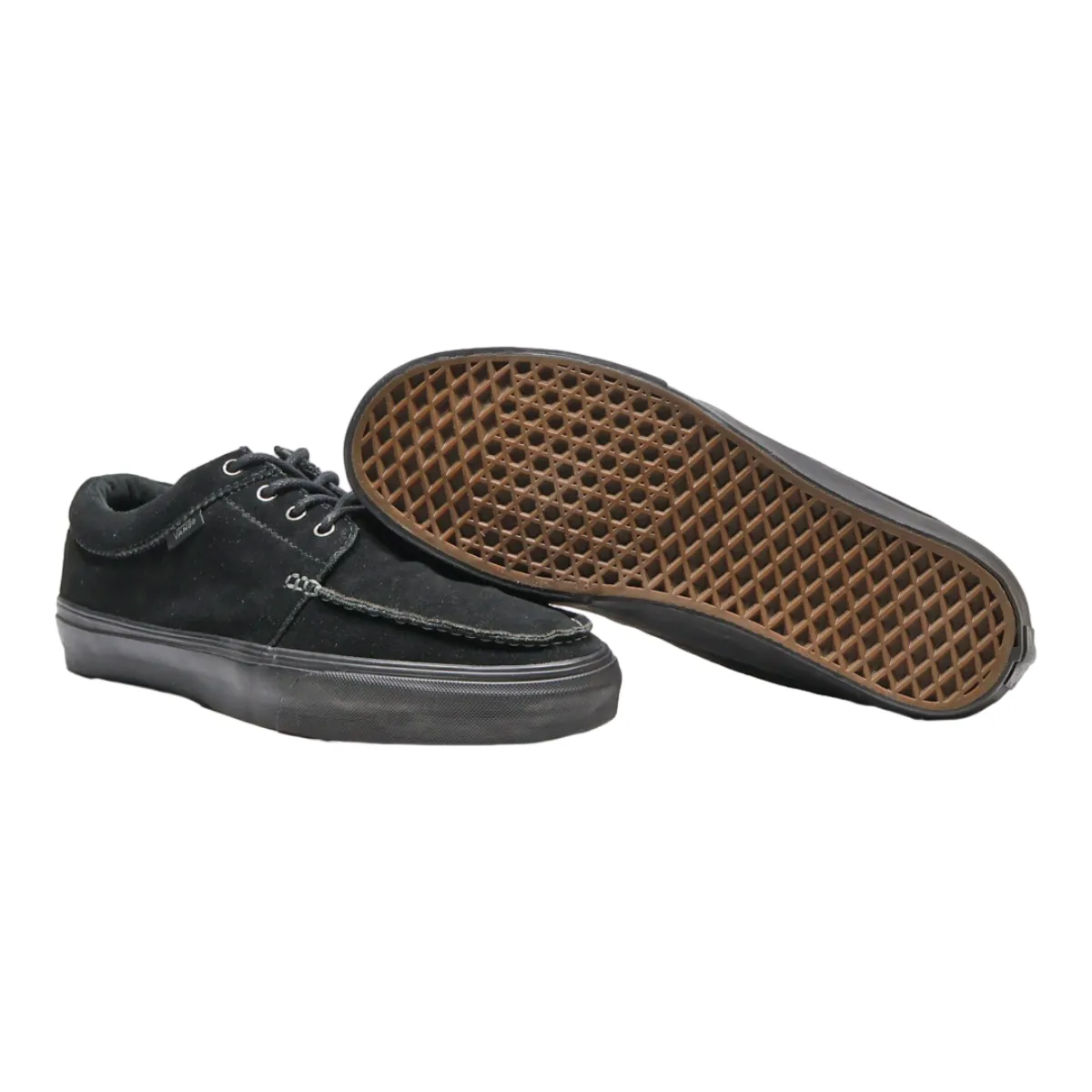 VANS Sneaker Trainers Black Canvas Mens UK 10.5