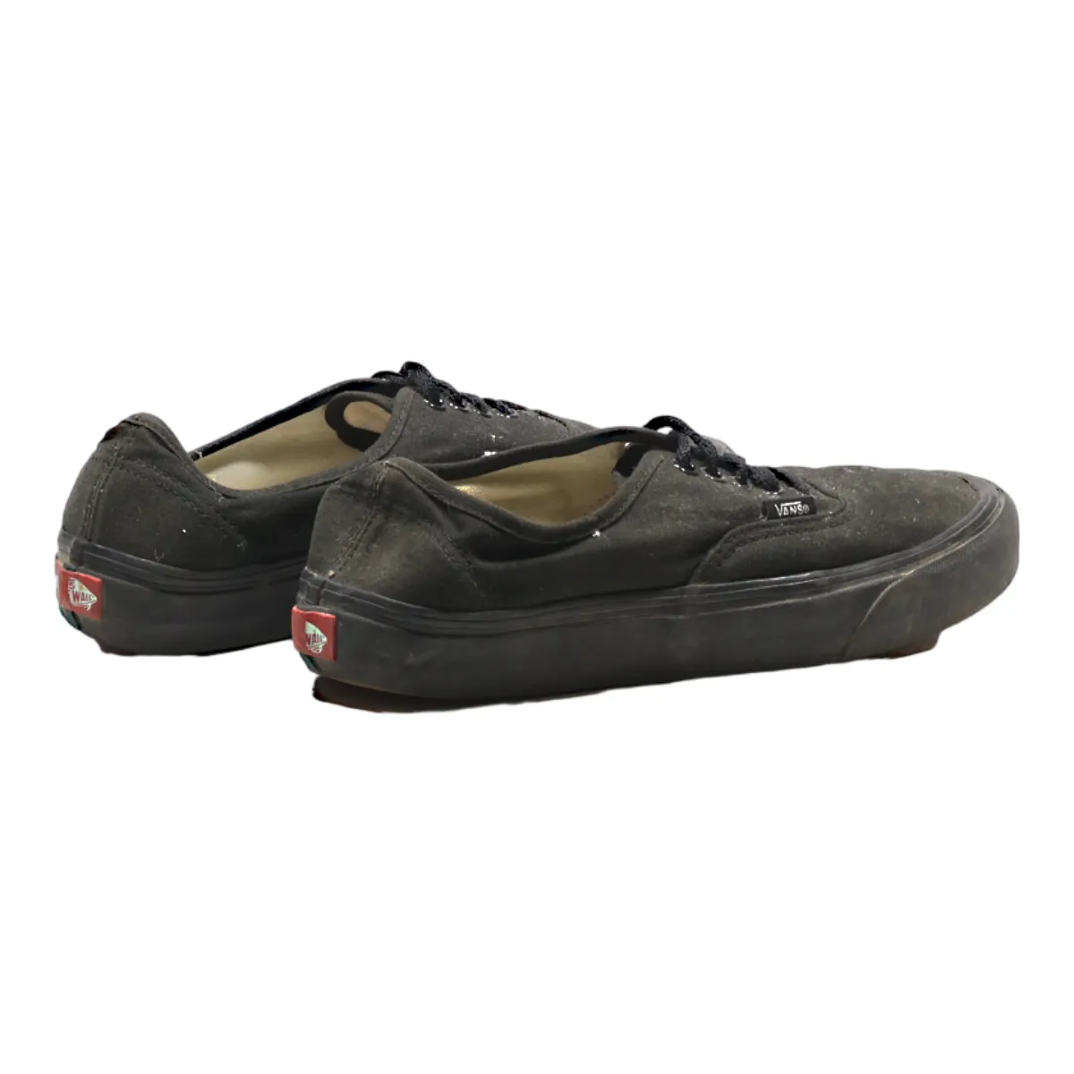 VANS Sneaker Trainers Black Canvas Womens UK 7