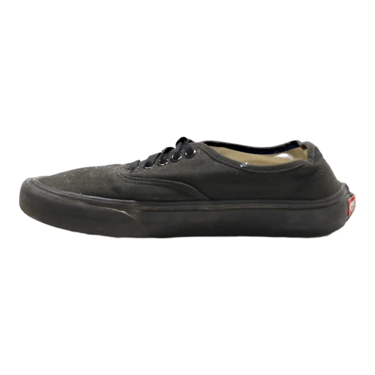 VANS Sneaker Trainers Black Canvas Womens UK 7