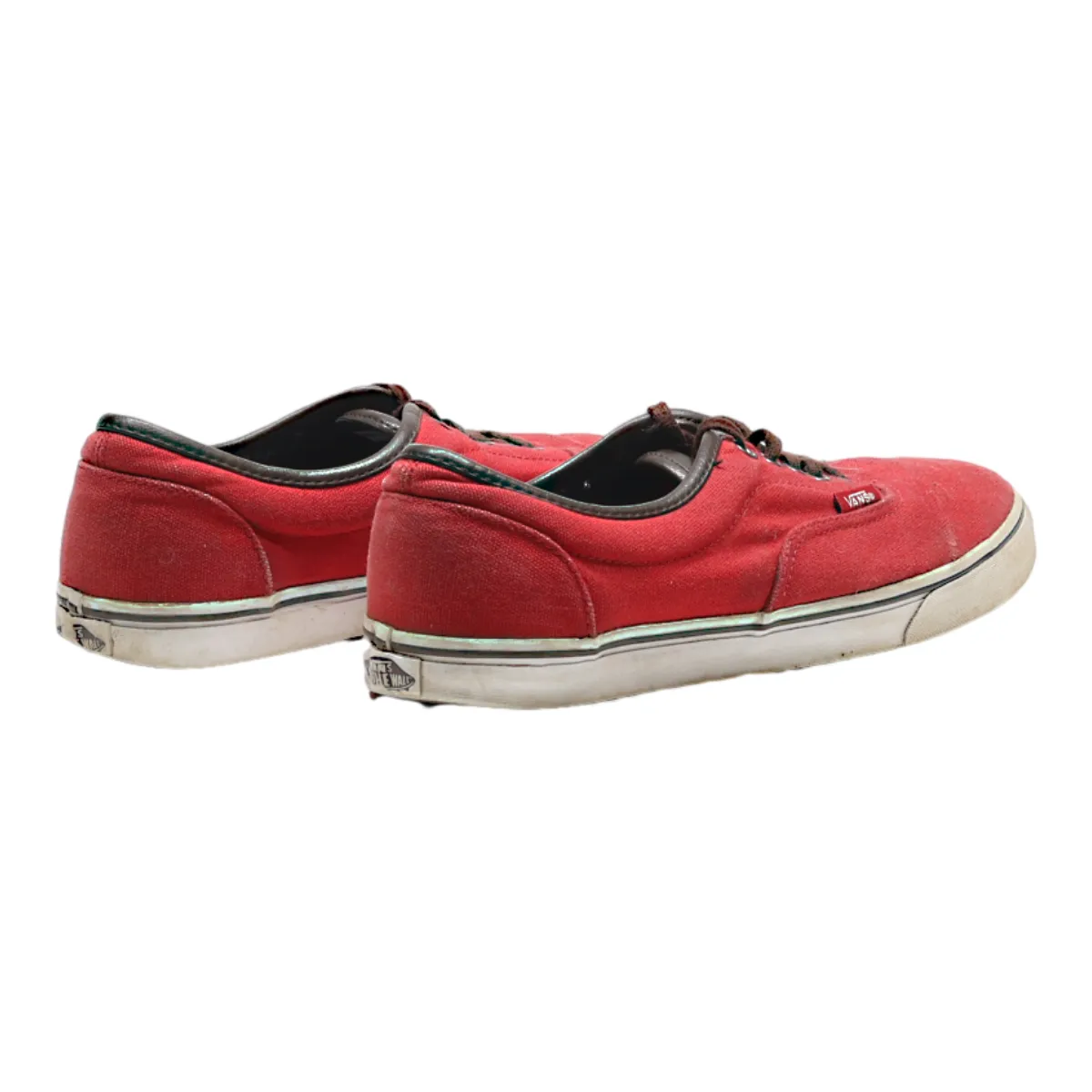 VANS Sneaker Trainers Red Canvas Mens UK 9