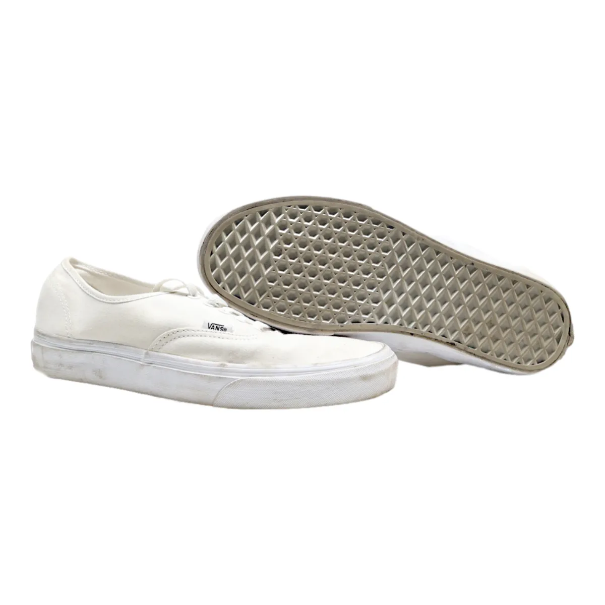 VANS Sneaker Trainers White Canvas Womens UK 7.5
