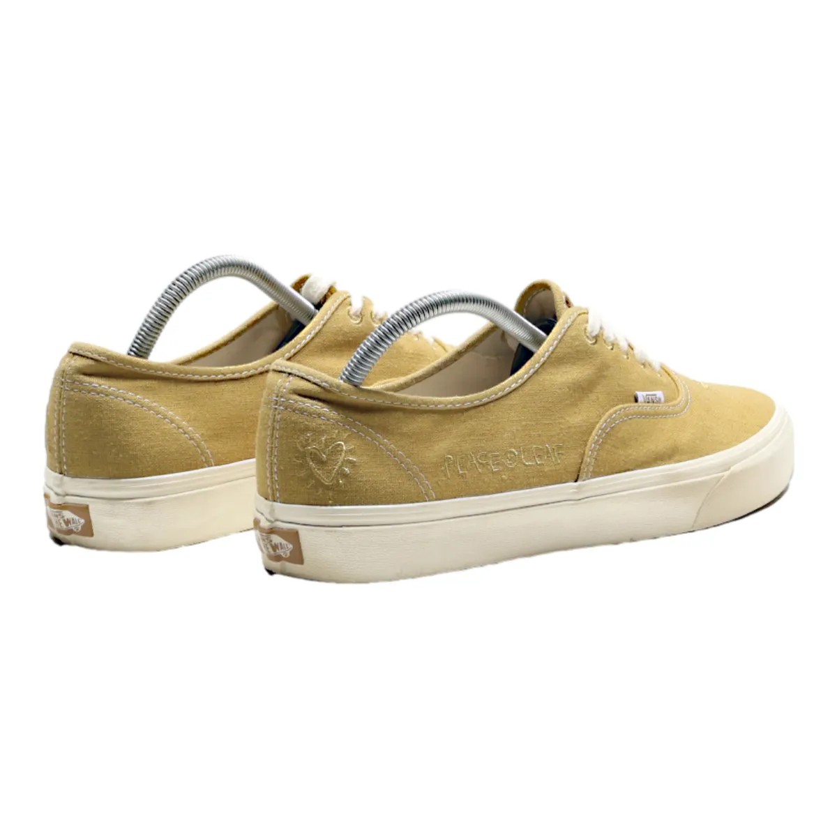 VANS Sneaker Trainers Yellow Canvas Mens UK 9