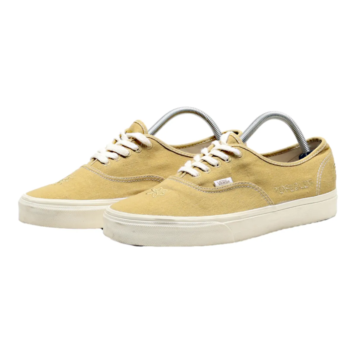 VANS Sneaker Trainers Yellow Canvas Mens UK 9
